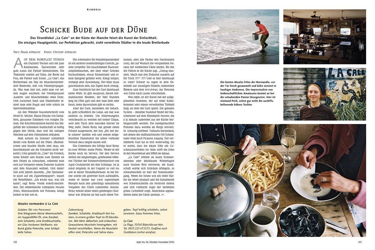 Schicke Bude auf der Düne