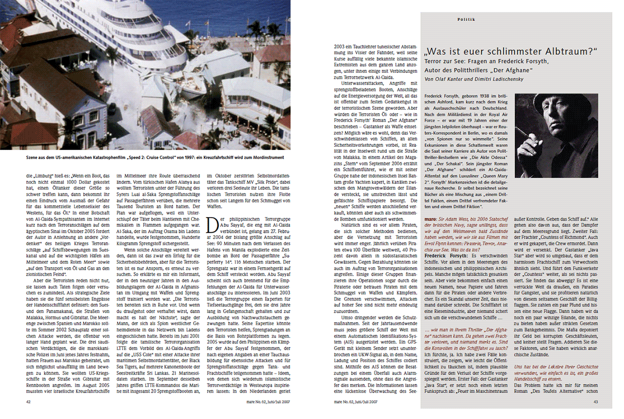 Terror zur See II: „Was ist euer Albtraum?“