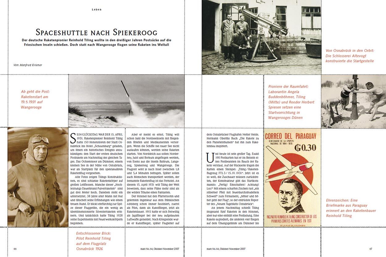 Spaceshuttle nach Spiekeroog