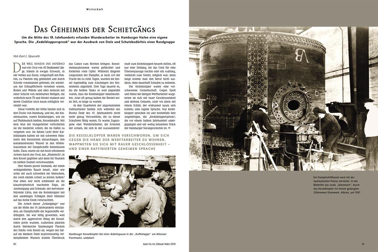 Das Geheimnis der Schietgängs