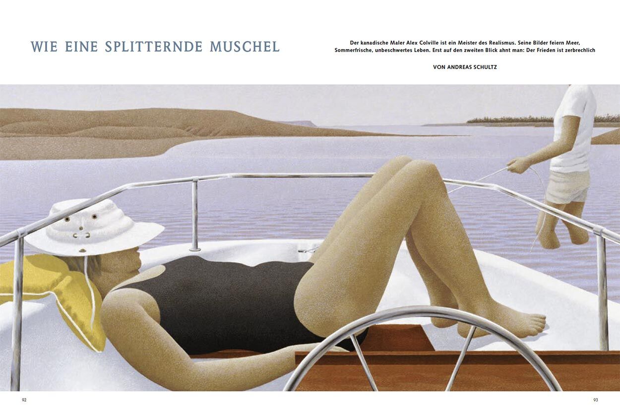 Wie eine splitternde Muschel