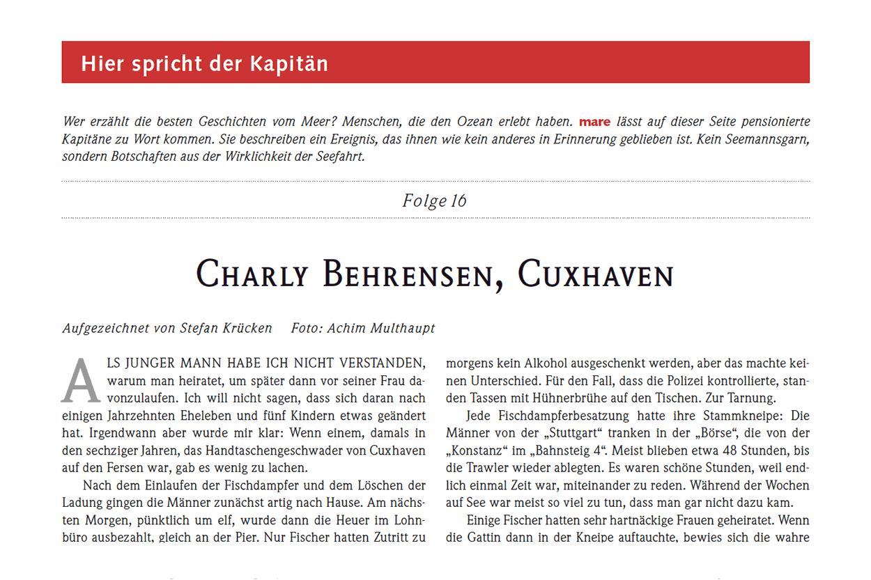 Charly Behrensen, Cuxhaven