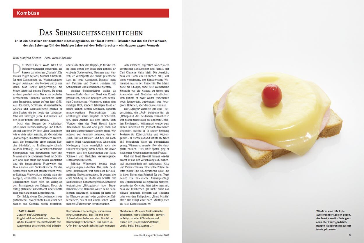 Das Sehnsuchtsschnittchen