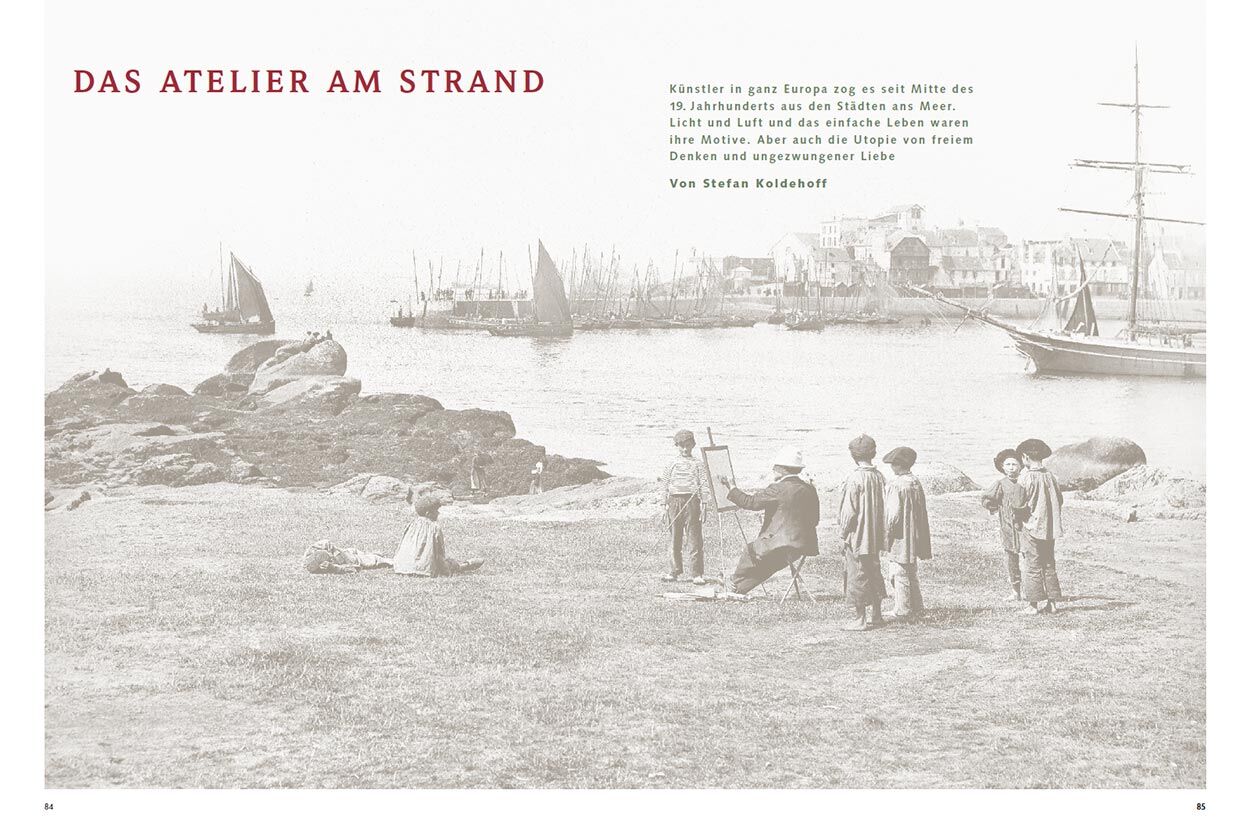 Künstlerkolonien: Das Atelier am Strand