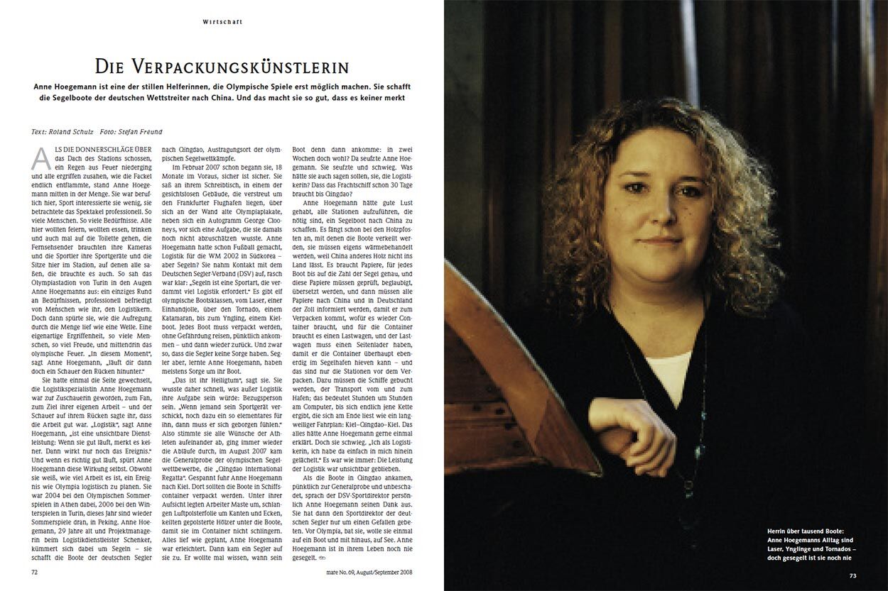 Die Verpackungskünstlerin