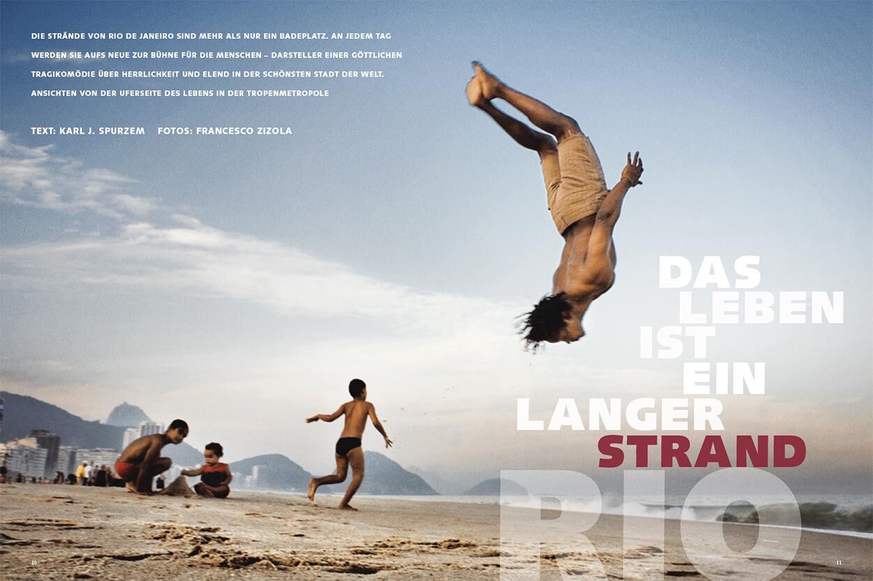 Das Leben ist ein langer Strand