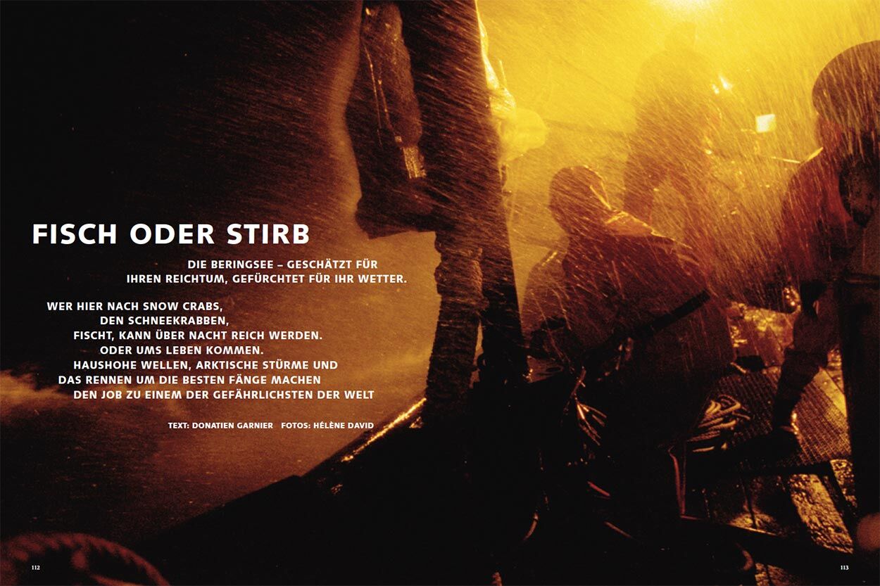 Krabbenjäger: Fisch oder stirb