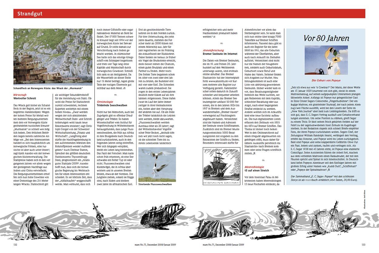 Neuigkeiten aus der Welt der Meere