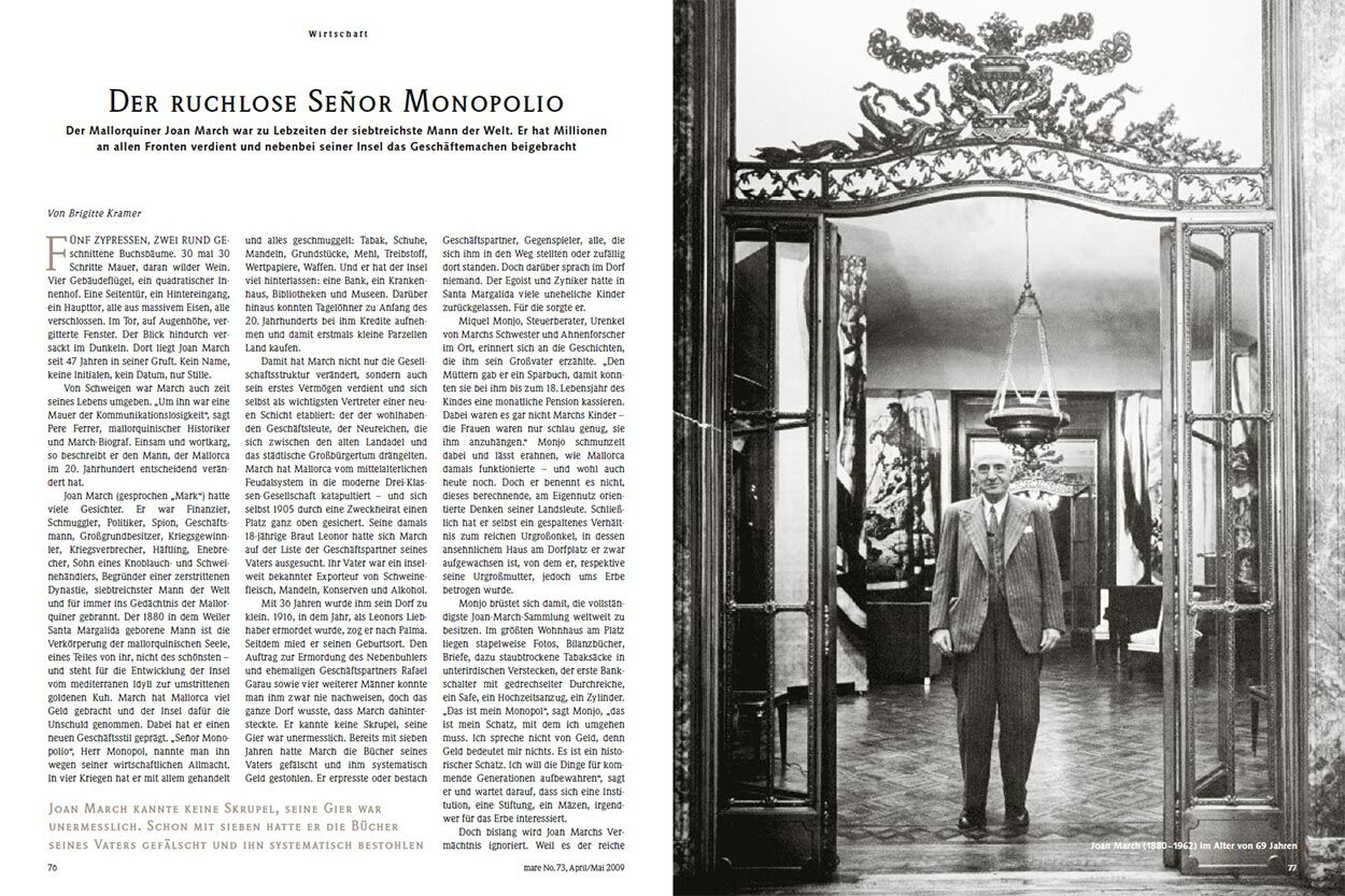 Der ruchlose Señor Monopolio