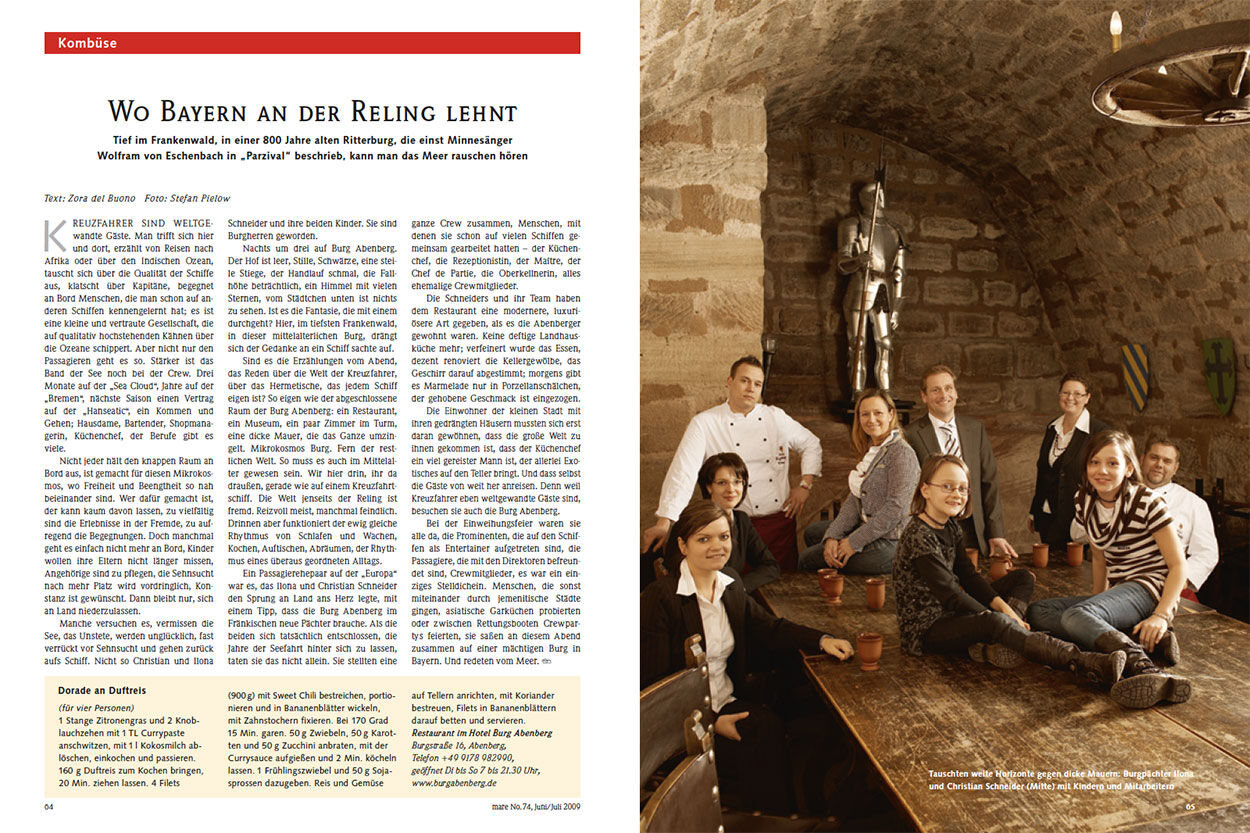 Wo Bayern an der Reling lehnt