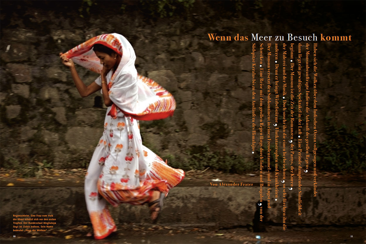 Wenn das Meer zu Besuch kommt 