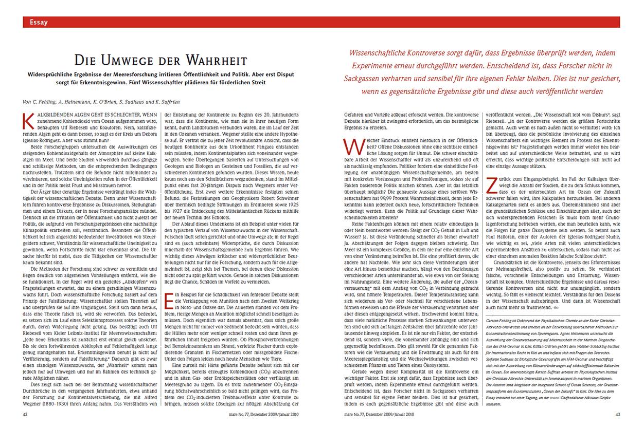 Die Umwege der Wahrheit 