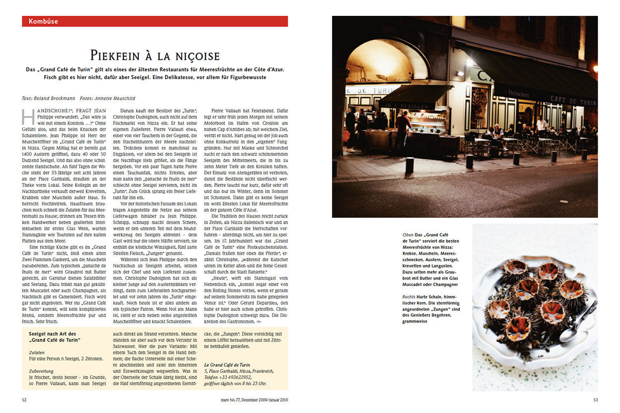 Piekfein à la Niçoise