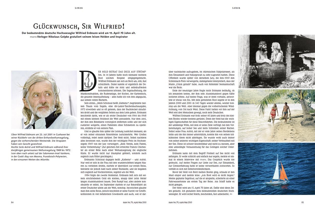 Glückwunsch, Sir Wilfried!