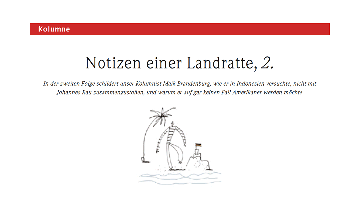 Notizen einer Landratte, 2.