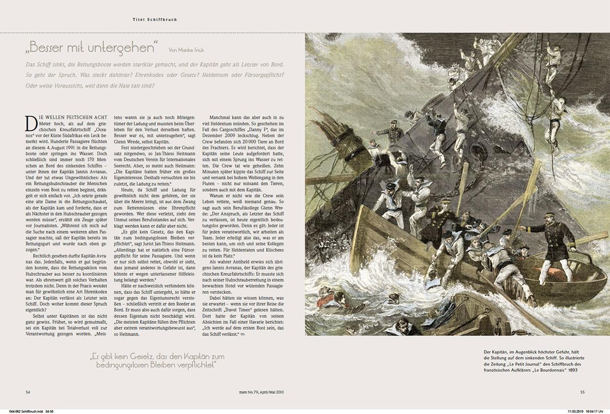 „Besser mit untergehen“