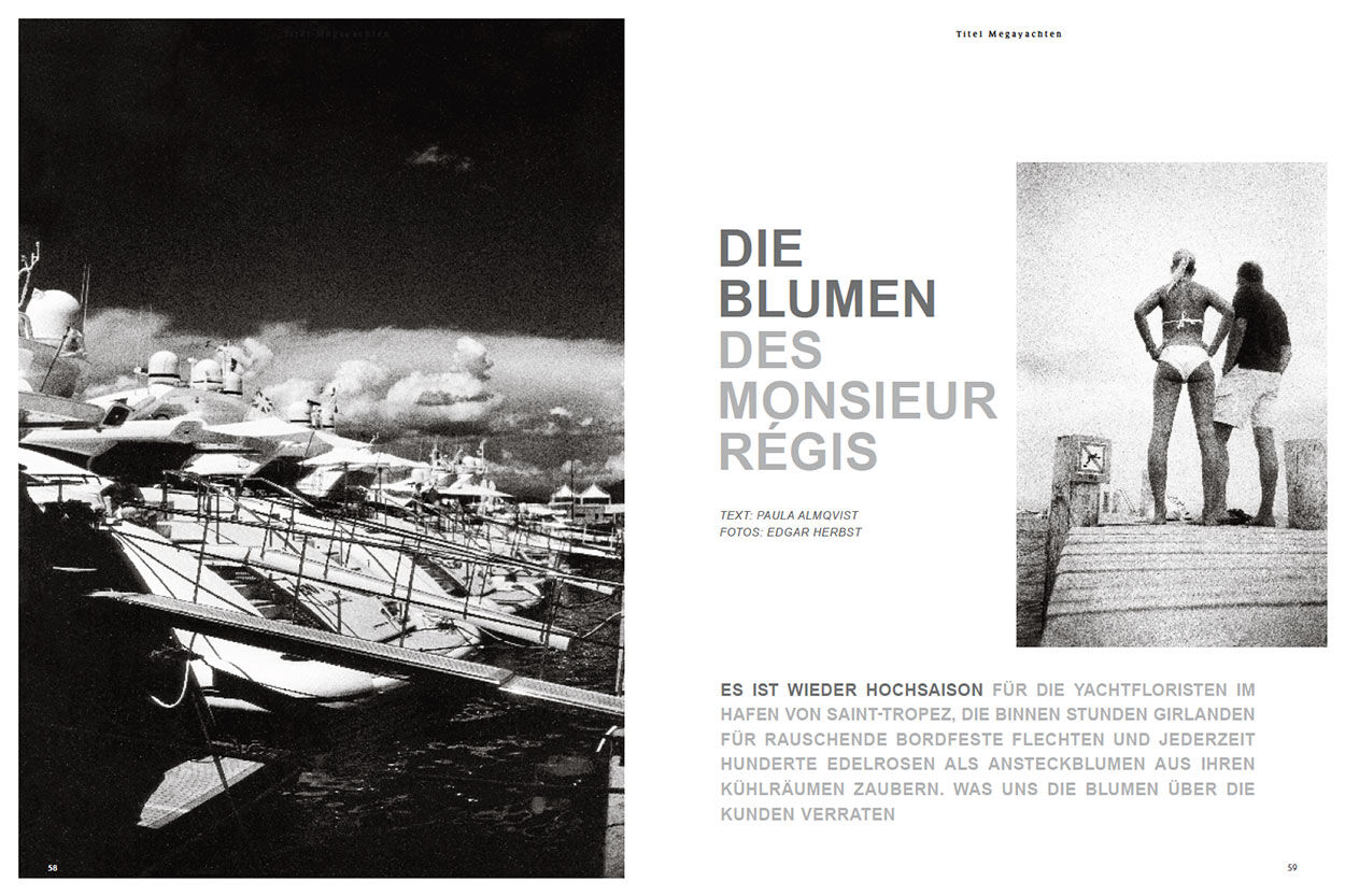 Die Blumen des Monsieur Régis