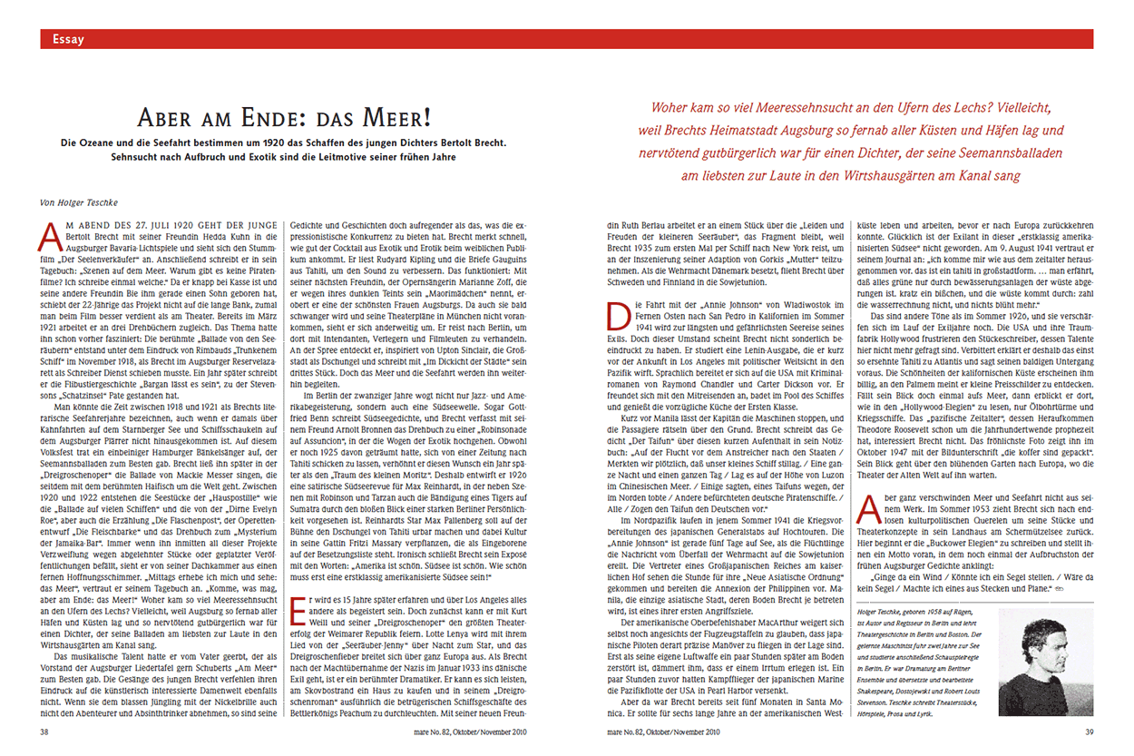 Aber am Ende – das Meer!