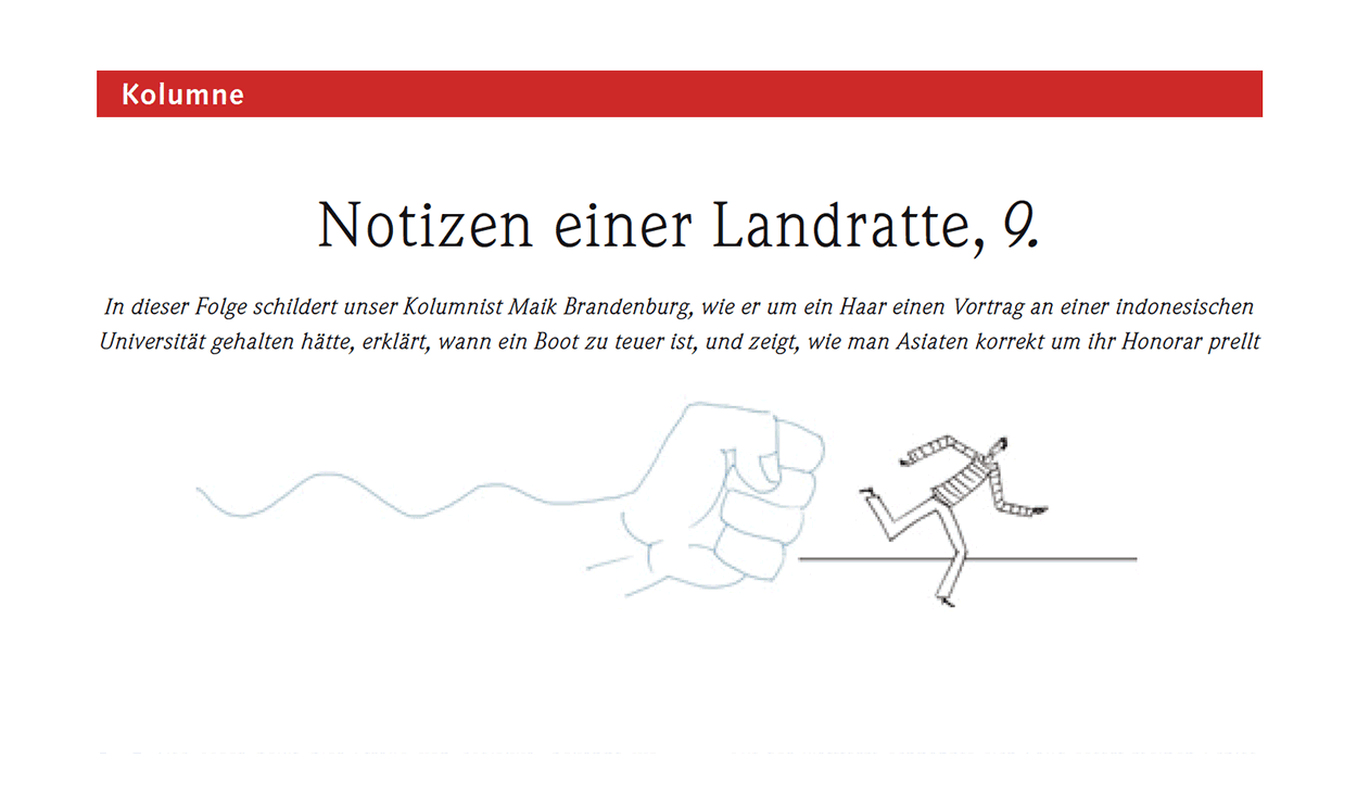 Notizen einer Landratte, 9.
