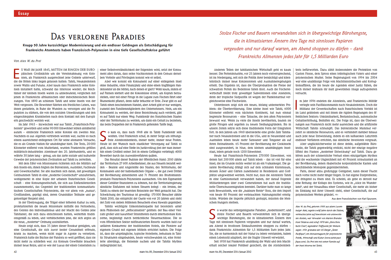 Das verlorene Paradies