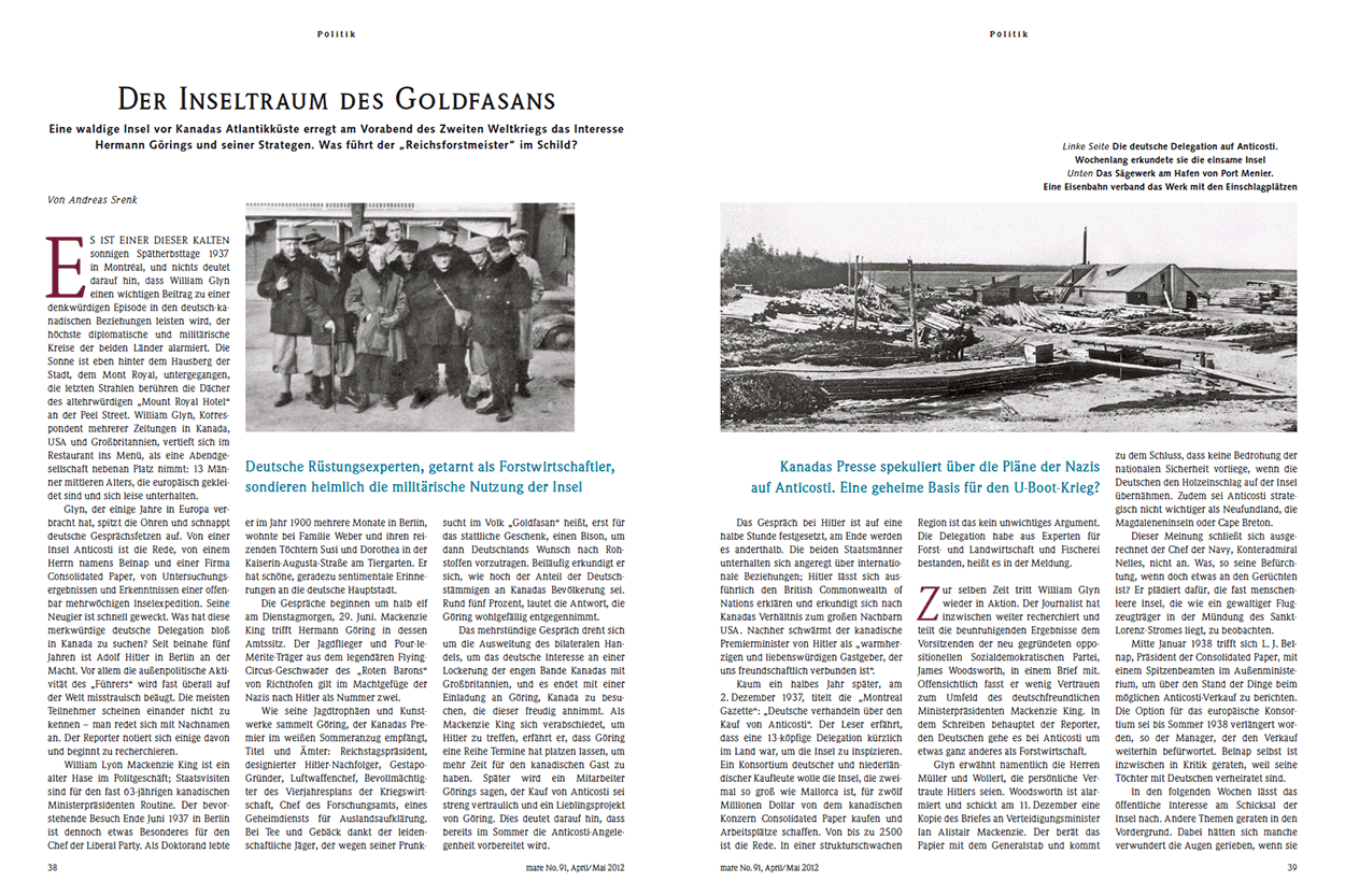 Der Inseltraum des Goldfasans