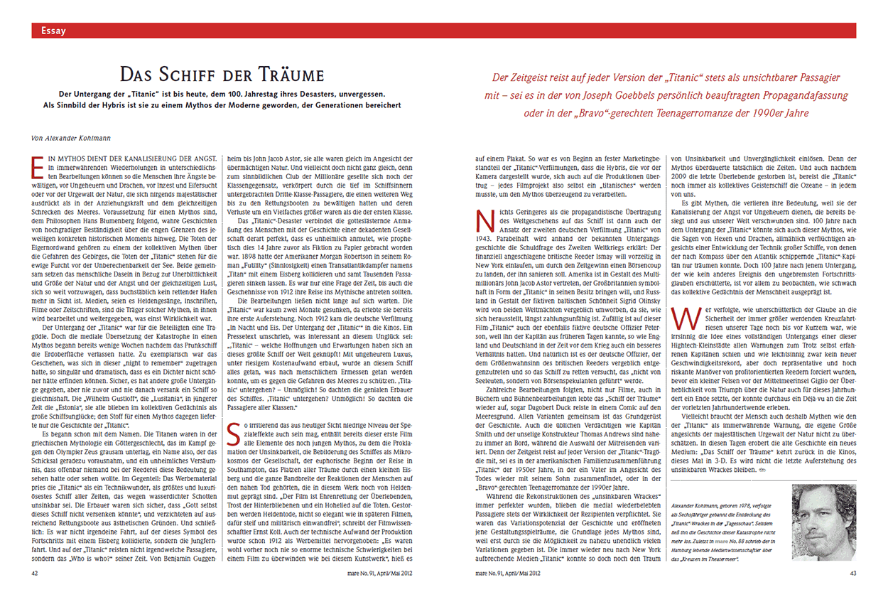 Das Schiff der Träume