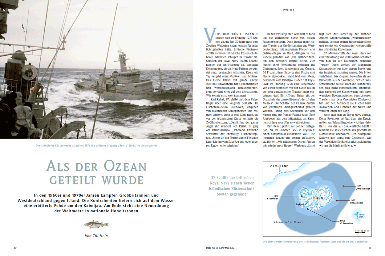 Als der Ozean geteilt wurde