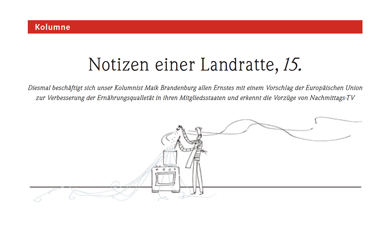 Notizen einer Landratte, 15.