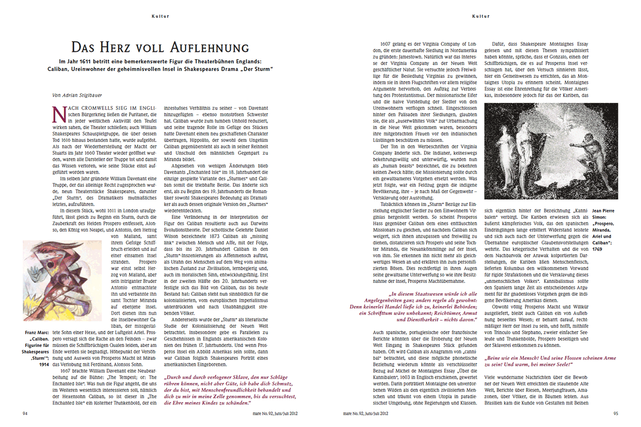 Das Herz voll Auflehnung