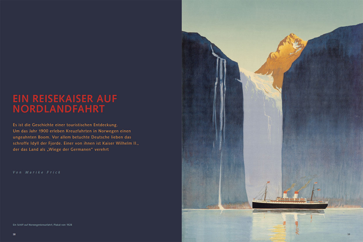 Ein Reisekaiser auf Nordlandfahrt