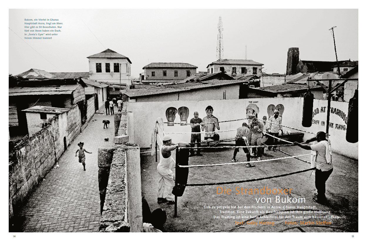 Die Strandboxer von Bukom