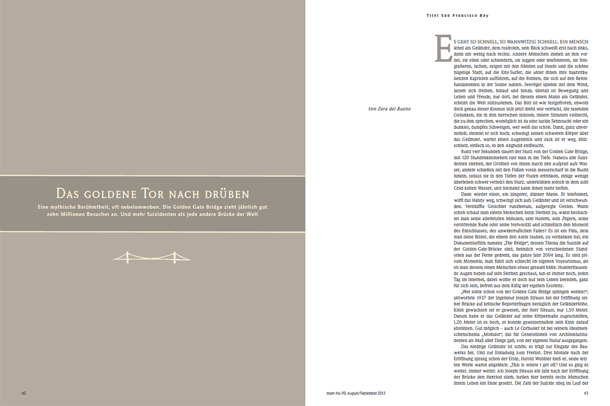 Das goldene Tor nach drüben