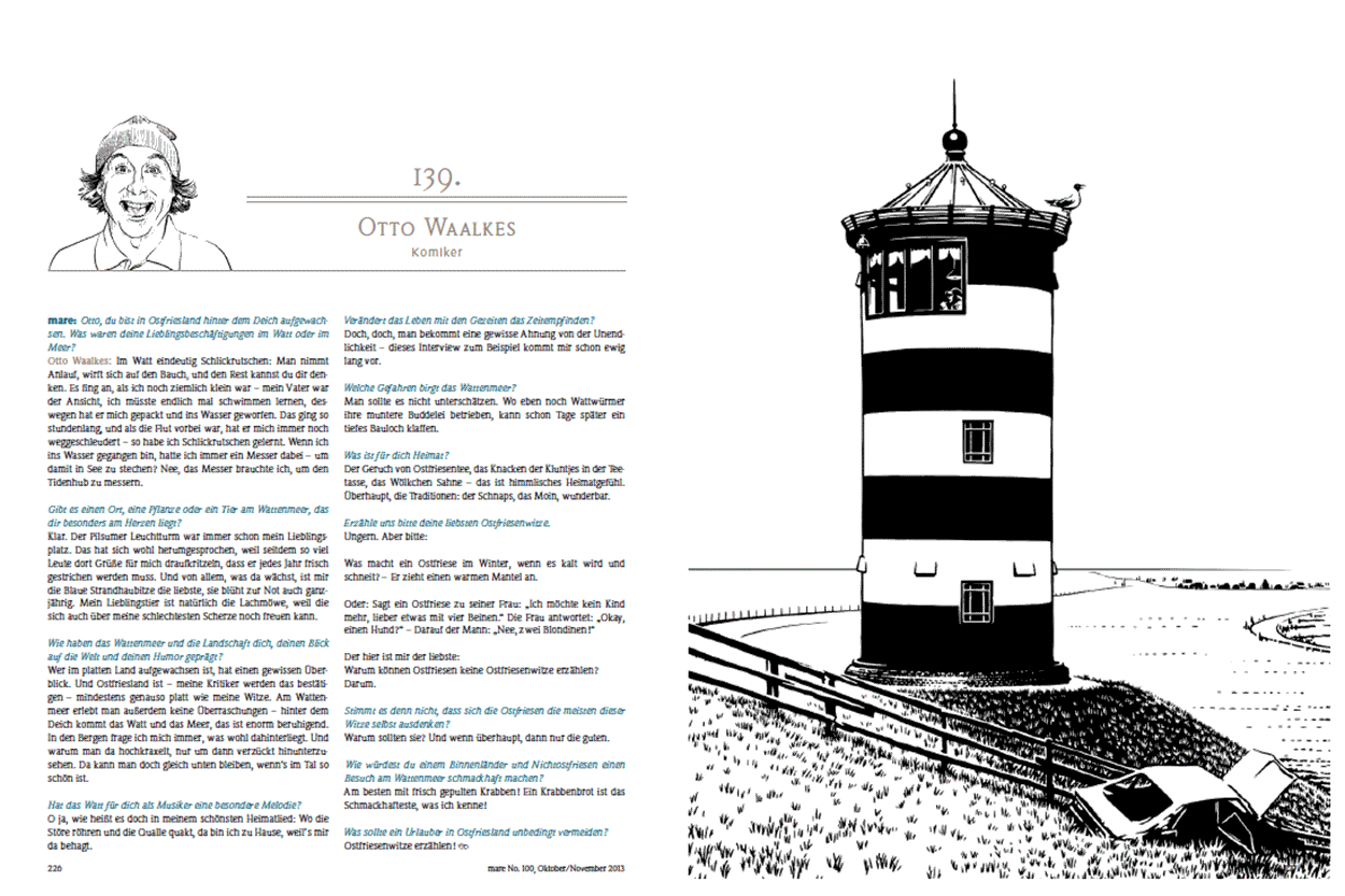 Otto Waalkes, Anna Fischer, Elke Heidenreich, Miroslav Klose, Meret Becker, Doris Dörrie