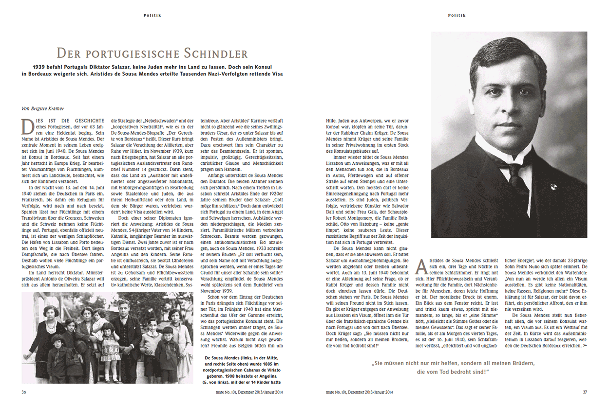 Der portugiesische Schindler