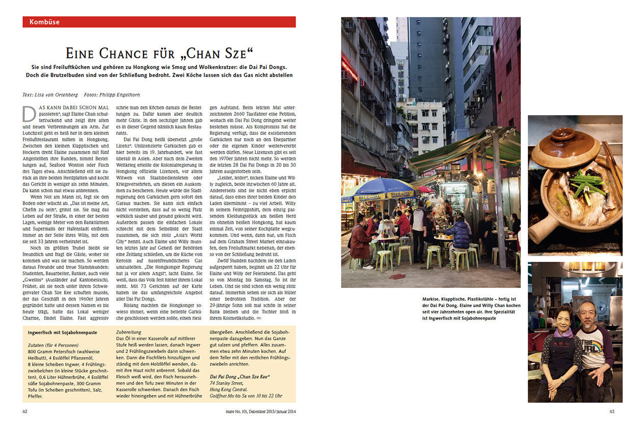 Eine Chance für „Chan Sze“