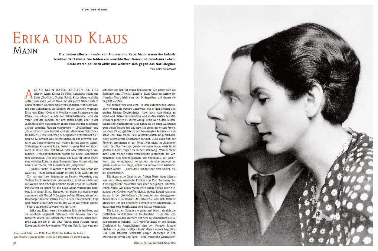 Erika und Klaus Mann