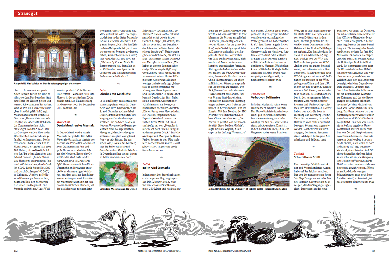 Neuigkeiten aus der Welt der Meere