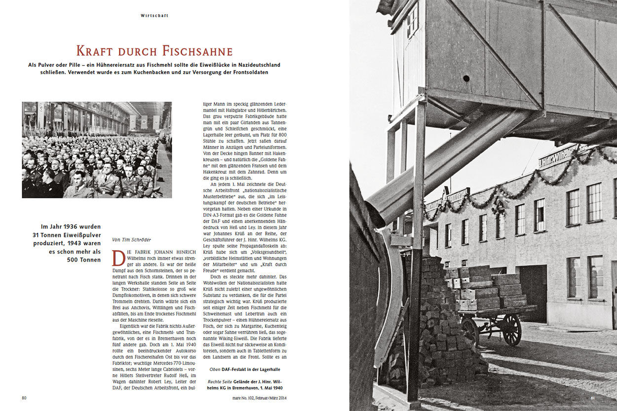 Kraft durch Fischsahne