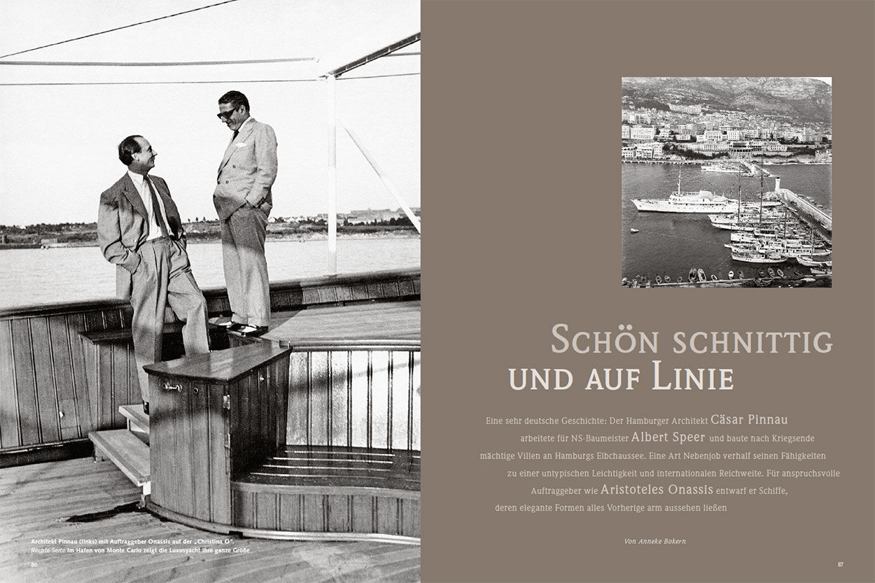 Schön schnittig und auf Linie