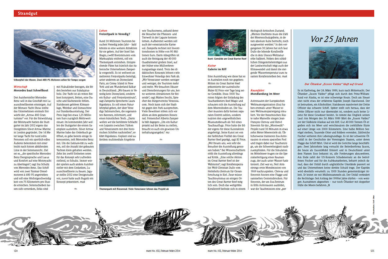 Neuigkeiten aus der Welt der Meere