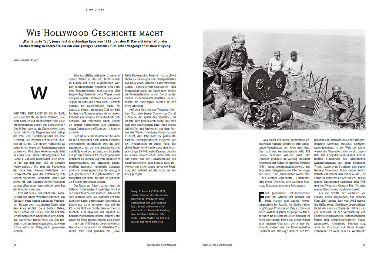 Wie Hollywood Geschichte macht