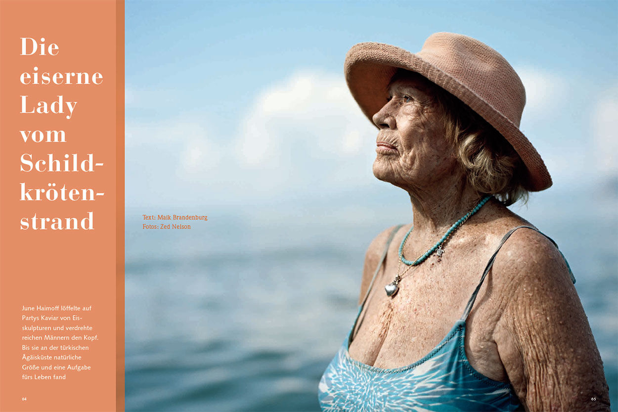 Die eiserne Lady vom Schildkrötenstrand