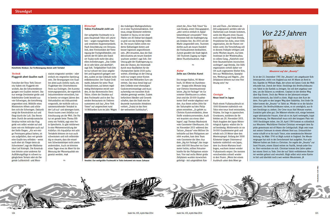 Neuigkeiten aus der Welt der Meere