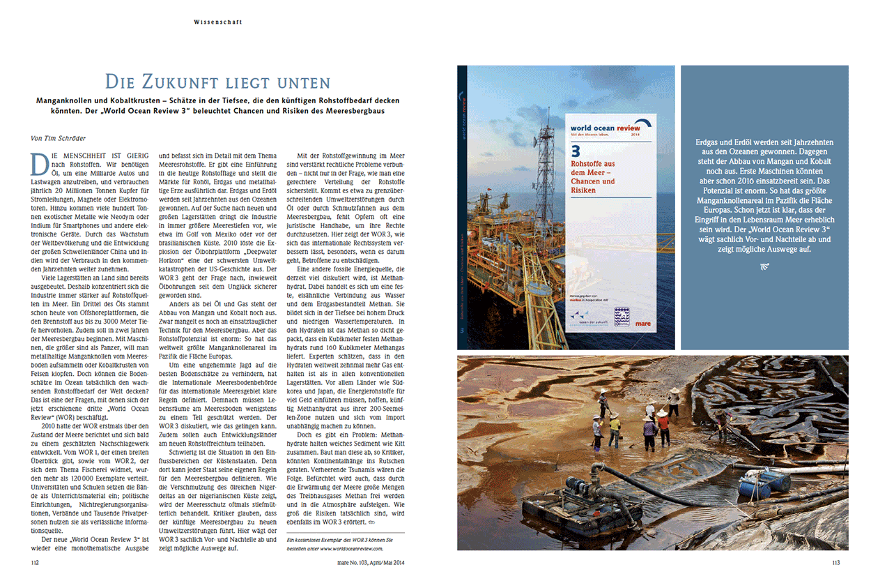 Die Zukunft liegt unten