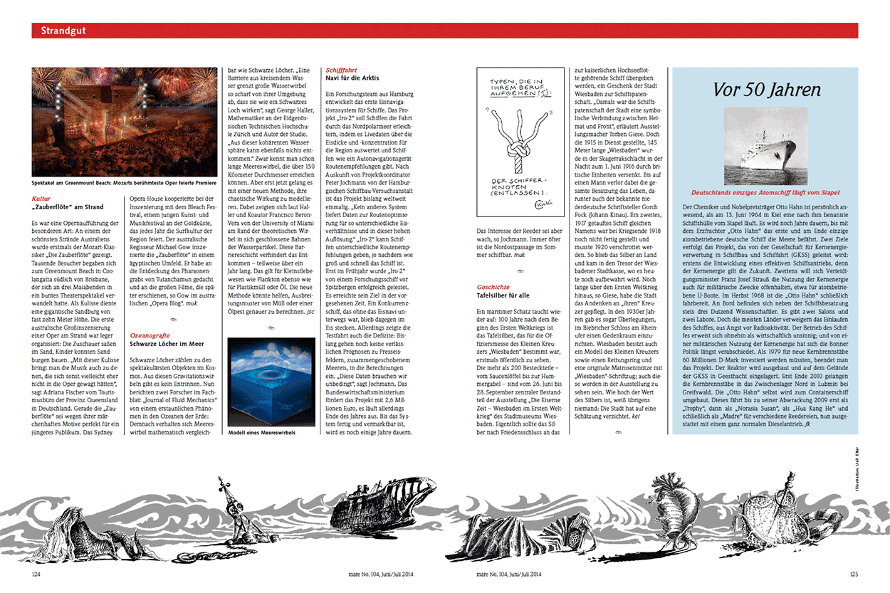 Neuigkeiten aus der Welt der Meere