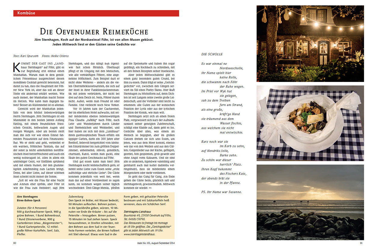 Die Oevenumer Reimeküche