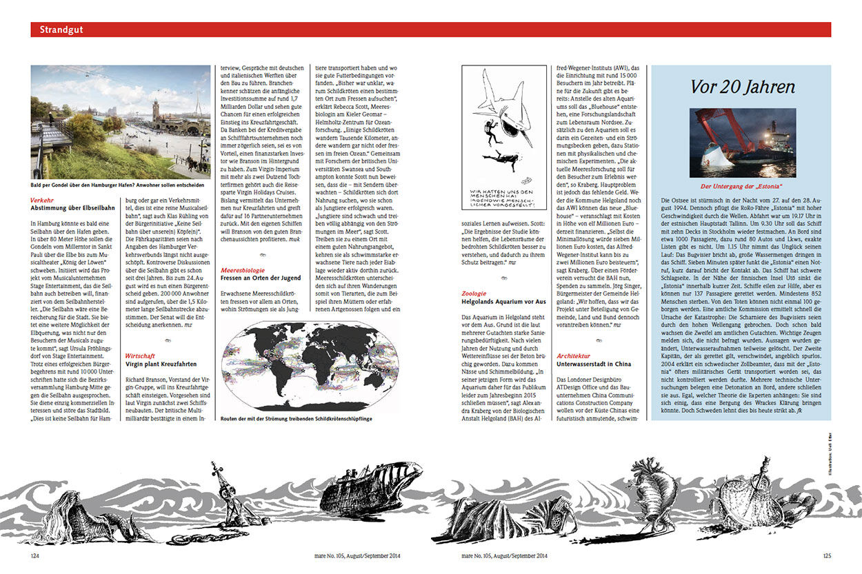 Neuigkeiten aus der Welt der Meere