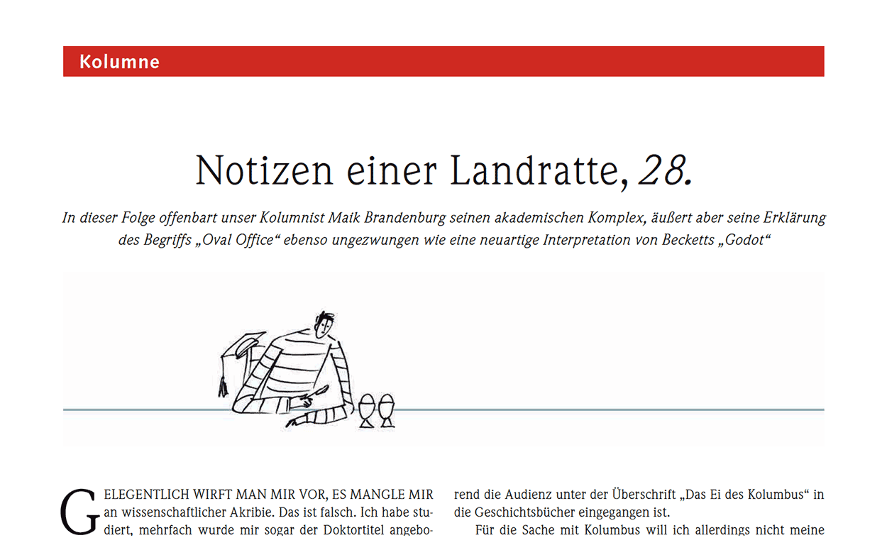 Notizen einer Landratte, 28.