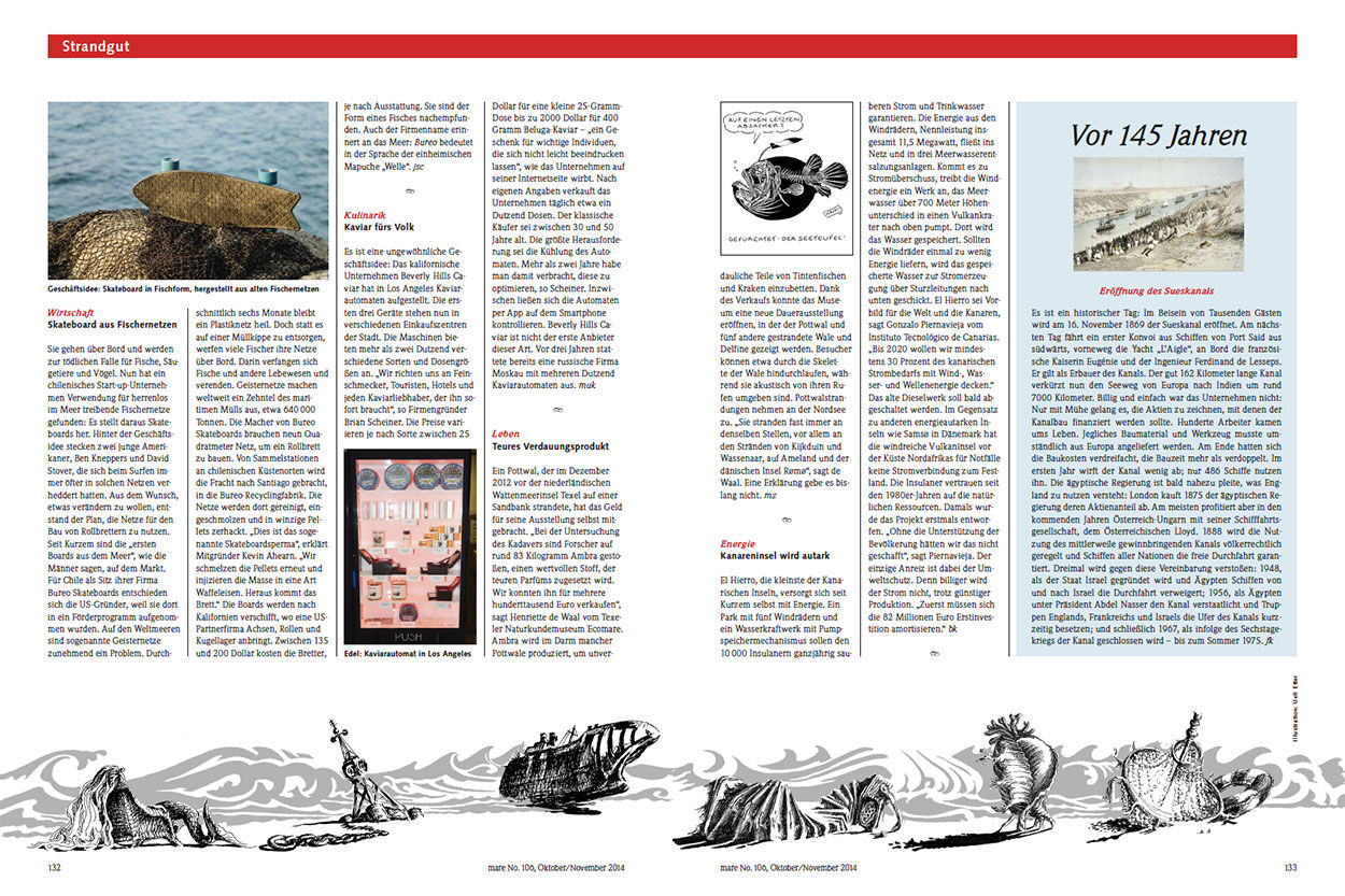 Neuigkeiten aus der Welt der Meere