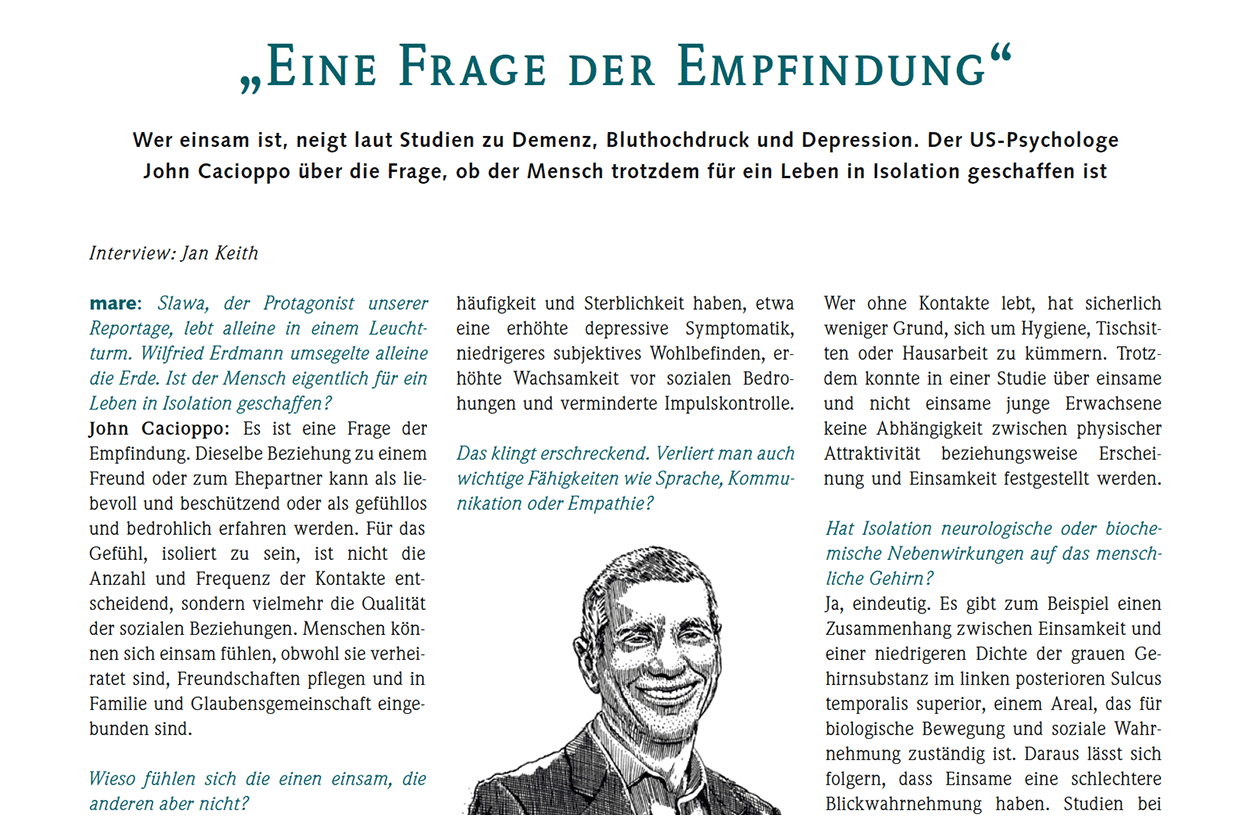„Eine Frage der Empfindung“